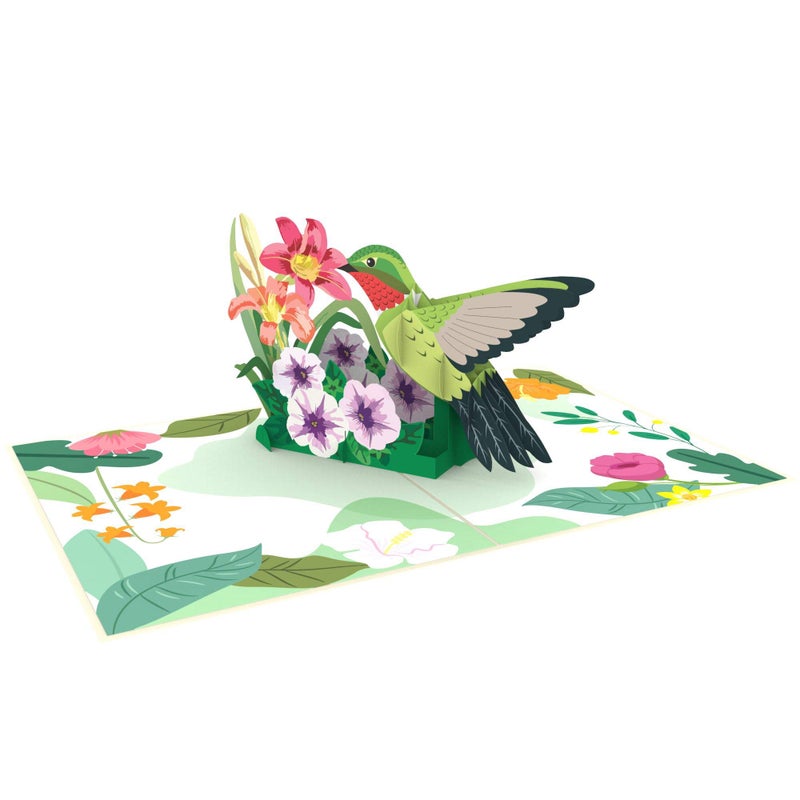 Liif Hummingbird Mother's Day 3D Greeting Pop Up Card Card For All Occasions, Father's Day, Happy Birthday, Anniversary, Retirement, Thinking Of You, Get Well, Hummingbird Gifts For Women, Bird Lover - Image 4